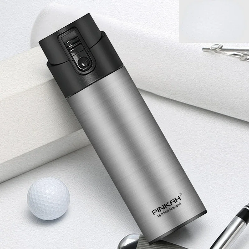 Thermos Bottle With Tea Filter Vacuum Flask Sealed Leakproof Stainless Steel Milk Big Capacity Travel Insulated Cup