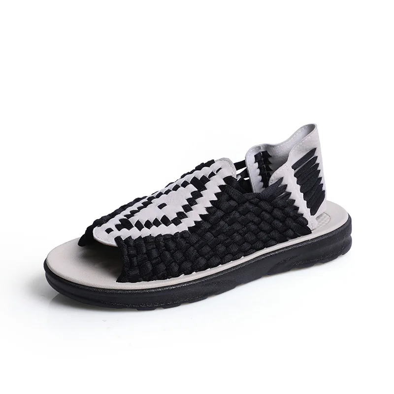 Men Shoes Designer Hand-woven Men Sandals Summer Breathable Loafer Men Casual Shoes Comfortable Fashion Beach Sandals Women Shoe