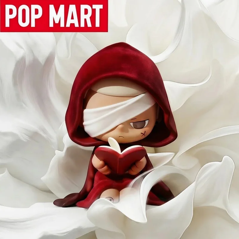 POP MART Kubo série ange poème boîte aveugle Collection Anime Figure modèle bureau jouet boîte mystère décoration anniversaire cadeau jouet