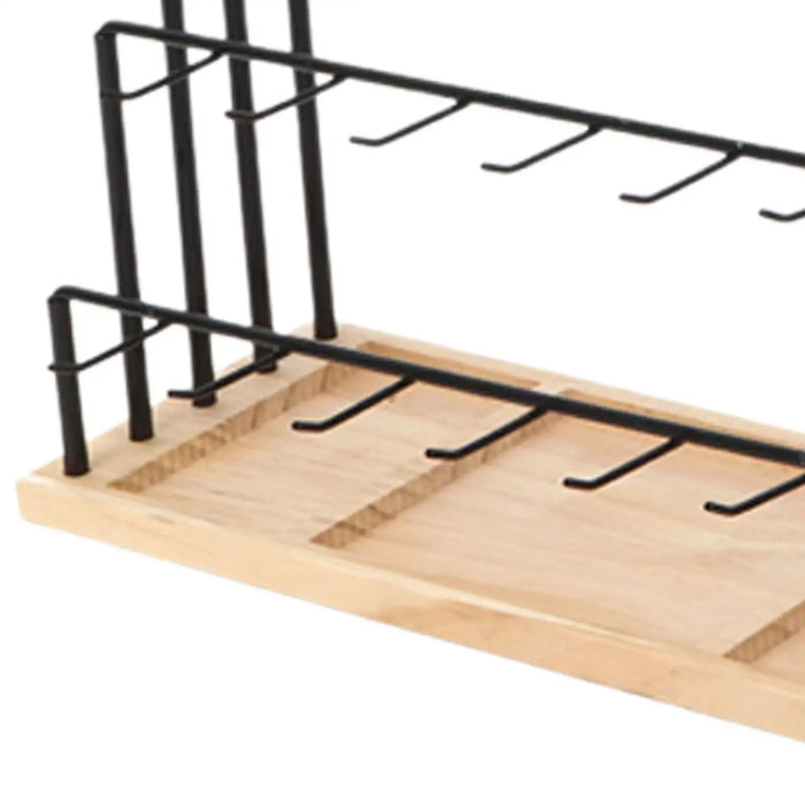 Earring Display Stand Holder Hanging Tabletop Jewelry Hanger Rack for Keychains Photography Home Earring Hooks Hair Accessories
