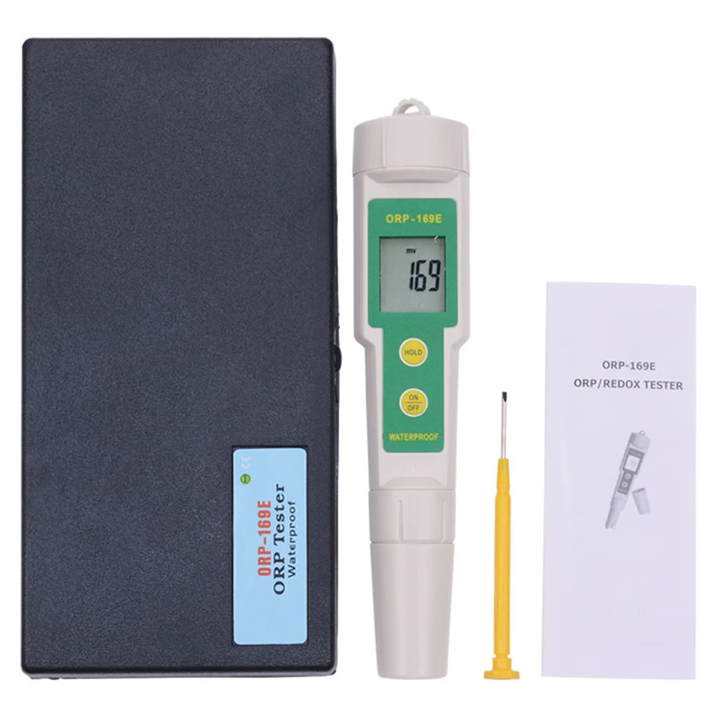 

Orp-169E Portable Orp Tester Pen Fast Accurate Water Quality Testing Tool for Ro Cooling Towers Waste Agriculture