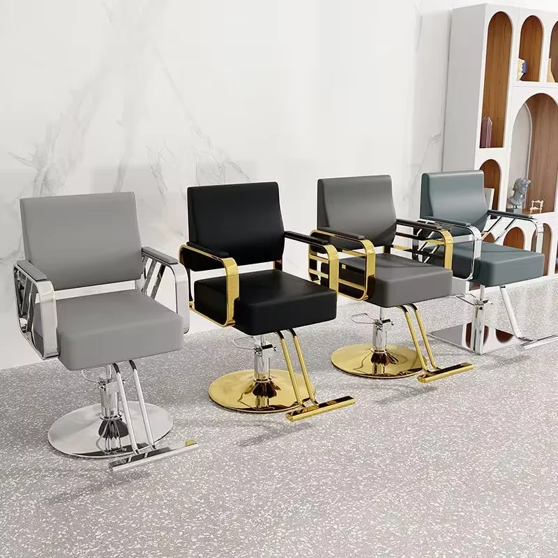 

Hot Selling High Quality Multifunctional Beauty Salon Chair Hairdressing Barber Chair with Massage Function for Hair Salons