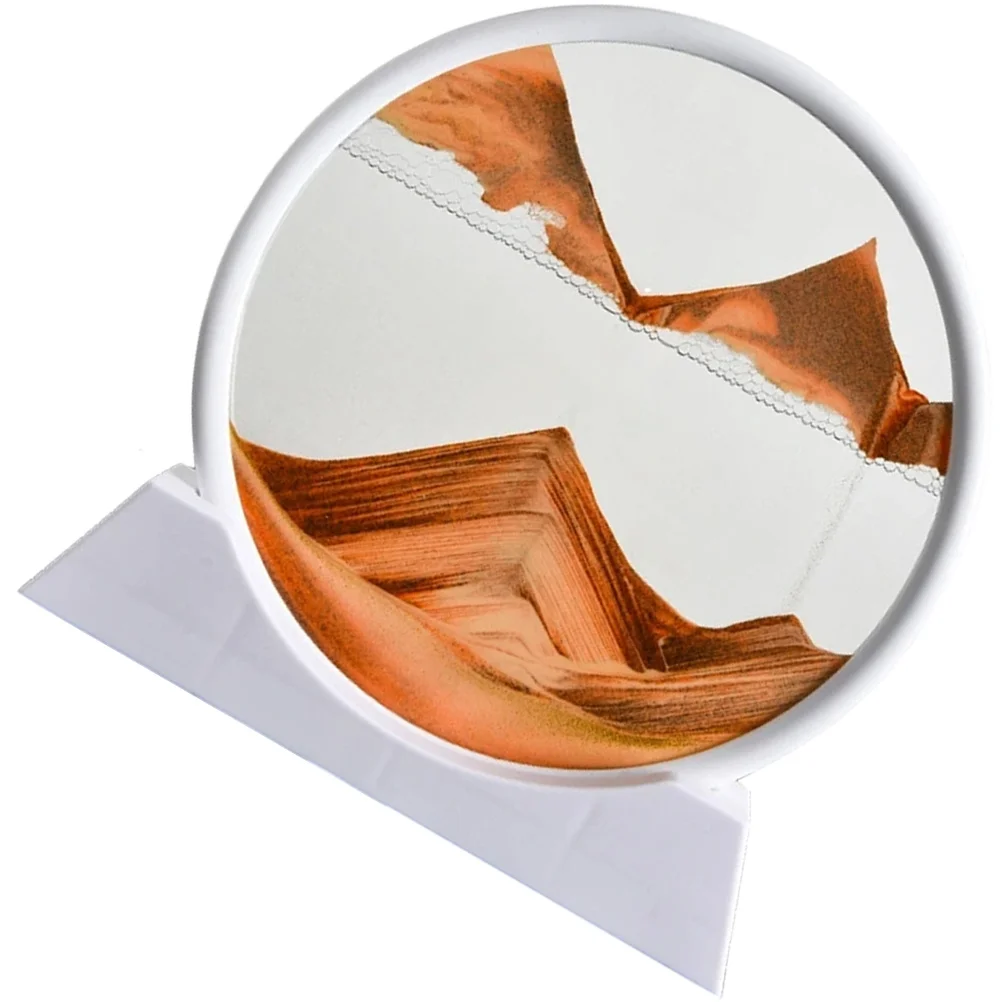 3D Moving Sand Painting Compact Desk Decor For Home Office Living Room Flowing Sand Art Picture Landscape Quicksand Painting