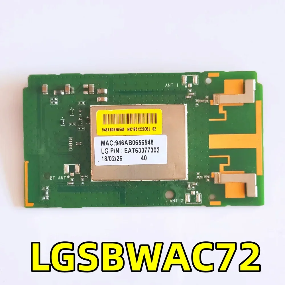 良好な状態のlgsbwac72-eat63377302-ワイヤレスwi-fiアダプターモジュール-75uk6570aua-55uj6510-sa-oled55c8aua-oled55b8pua-49uj635v