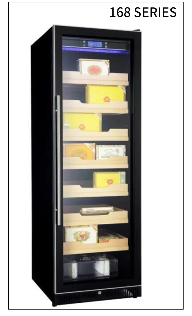 

Commercial Large Climate Electric Humidity Adjustable Cigar Humidor Cabinet