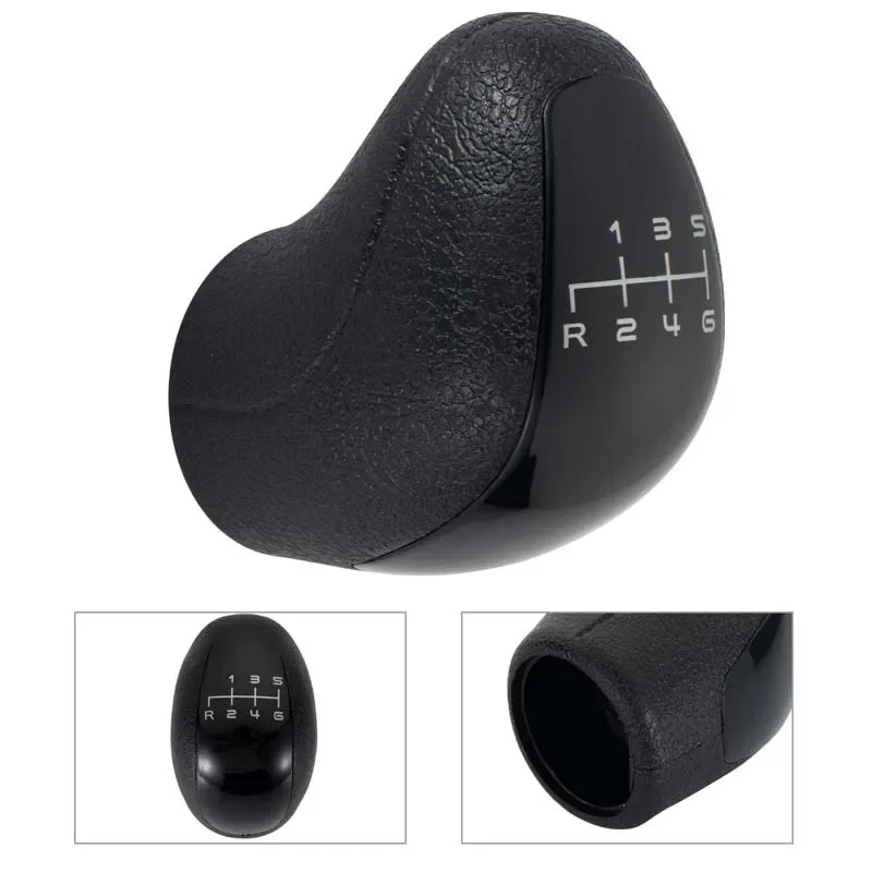 Perilla de palanca de cambios Manual negra de 5/6 velocidades para Mercedes Benz Vito Viano W639 Sprinter II 906 / Crafter I 2E 2F