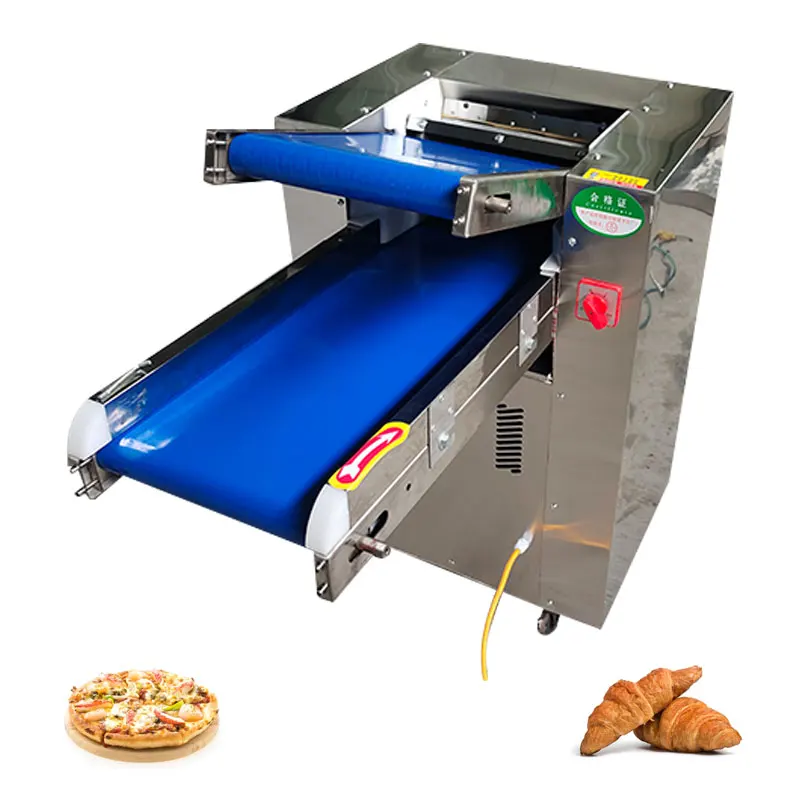 Commercial Noodle Belt Kneading Roller Press Dough Roll Machine for Fondant