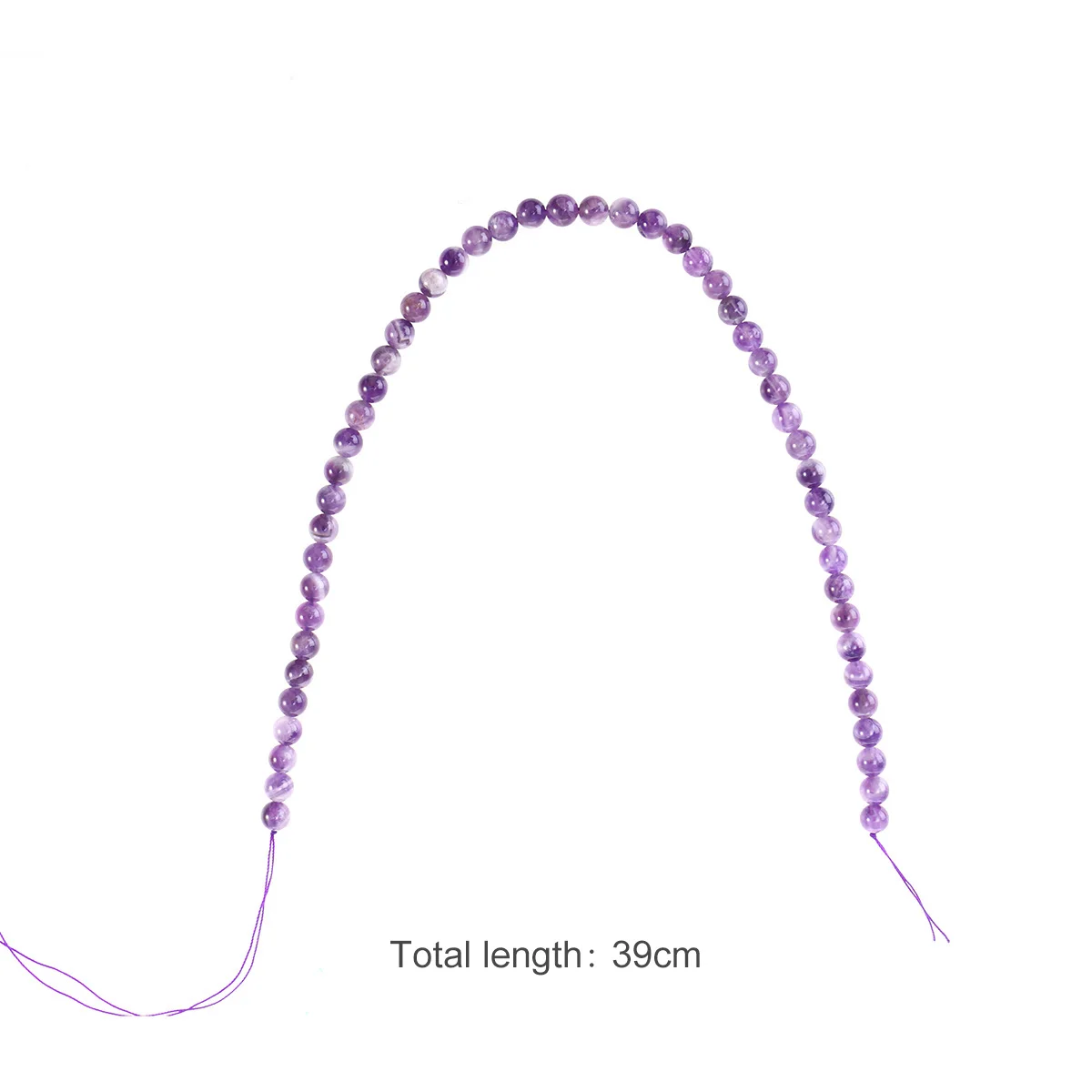 

8mm Amethyst Scattered Beads Crystal Glass Jewelry Making Accessories for Earrings DIY Craft Projects Bead Supplies