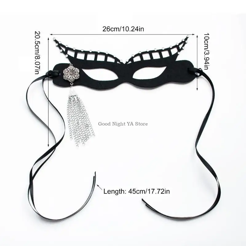 Crystal Maskerades Masker Vrouwen Mardi Gra Masker Carnaval Proms Venetianen Masker