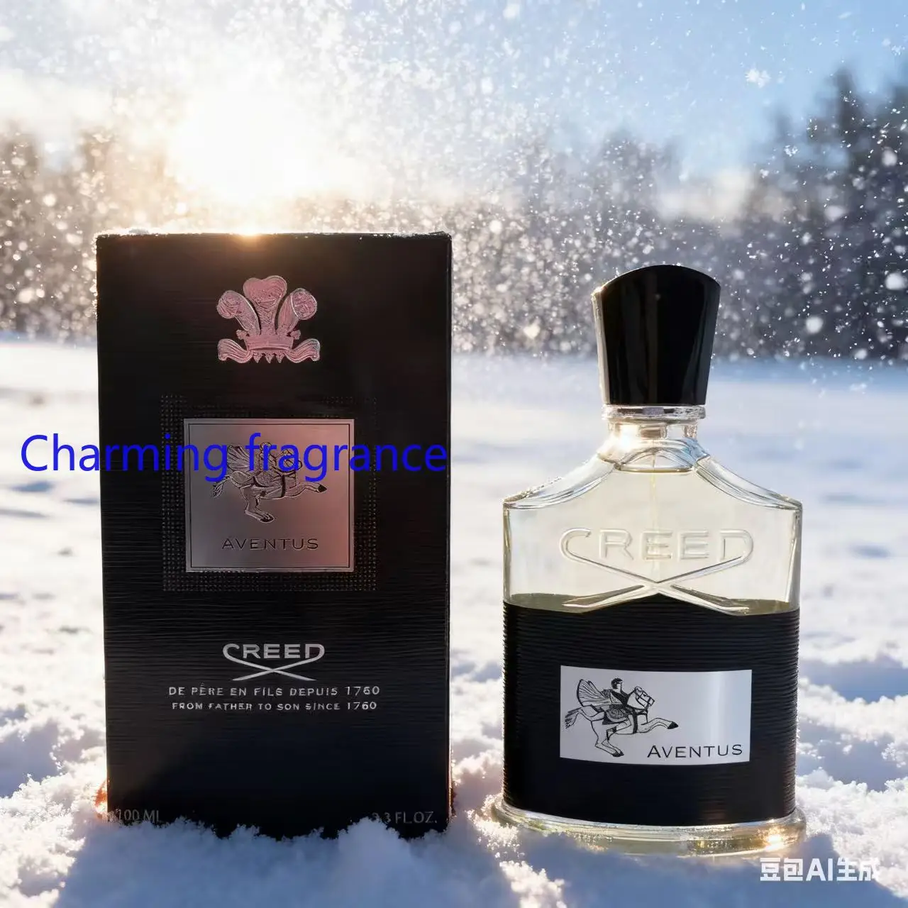 Perfect Creed Aventus Eau de Parfum Silver Mountain Water عطر أصلي أخضر أيرلندي تويد Eau De Parfum Spray للجنسين #1