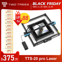 New Twotrees TTS-20 PRO 20W Powerful Laser Engraver Machine APP Wifi Control Metal Laser Engraving Cutting Machine for Arcylic W