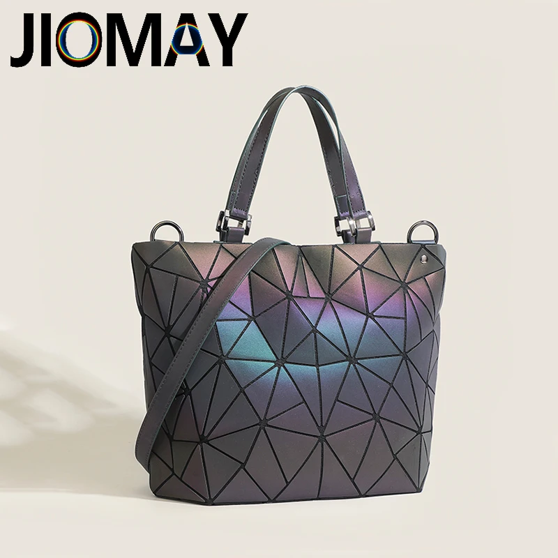 JIOMAY Tote Bag Personalized Beach Handbag Designer Luxury Brand High Quality Travel Purse Women Shoulder Bags with Long Strap