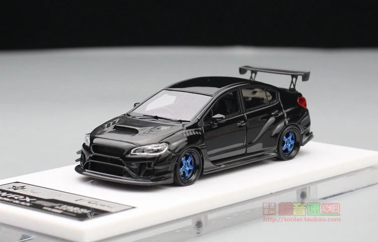 1:64 سوبارو امبريزا فاريس WRX STi VAB S4 نموذج مصغر من الراتنج، ديكور للبالغين، لعبة للأولاد، هدية عيد ميلاد للأطفال