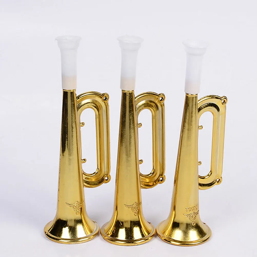 15Pcs Multifunctional Cheering Trumpet for Baseball Basketball Football Soccer Cheerleading Events Portable Loud Clear Sound
