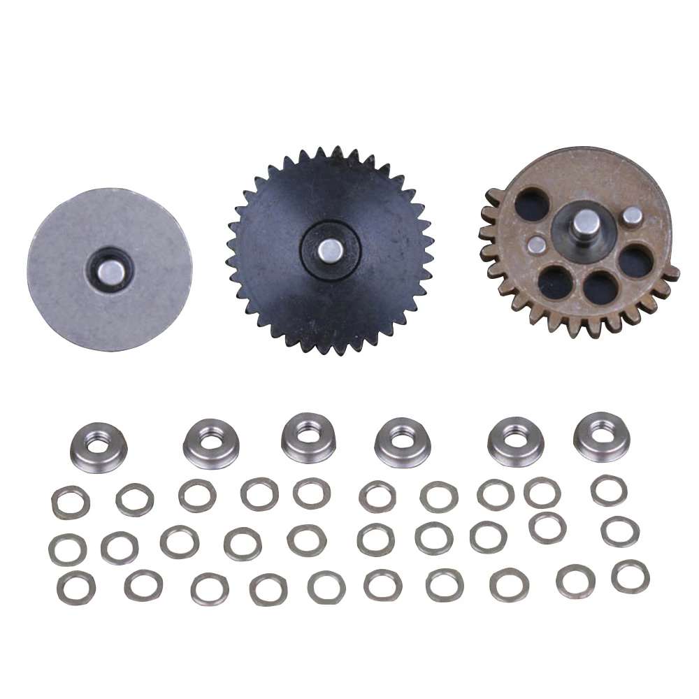 SINAIRSOFT 13:1 16:1 18:1 100:200 100:300 32:1 Improved 4mm Axis Gear With Bearing Shin for Gear Set Fit Ver. 2 3 AEG Gearbox