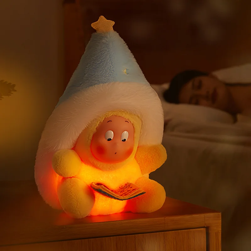 Hot Night Light Twinkle Twinkle People Serise Figure Collectible Ornaments Pat Light Desk Night Lamp Bedroom Decor Kids Gifts