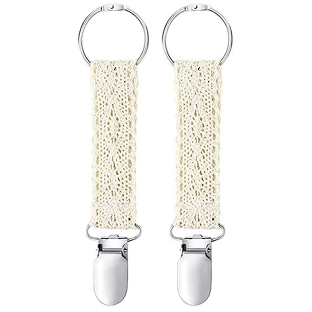 

2 шт. кружевные зажимы для шляп, элегантный аксессуар для путешествий, многофункциональный портативный зажим для сумок, рюкзаков, багажа, шляп, шарфов, шалей, надежное крепление