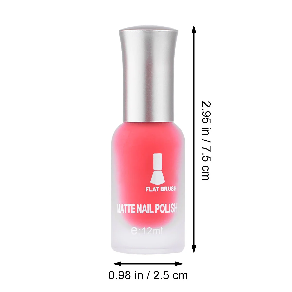 Vernis pour Nail Art, Gel de Texture pour accessoires d'ongles, vernis à couche de finition mate, 12 Ml