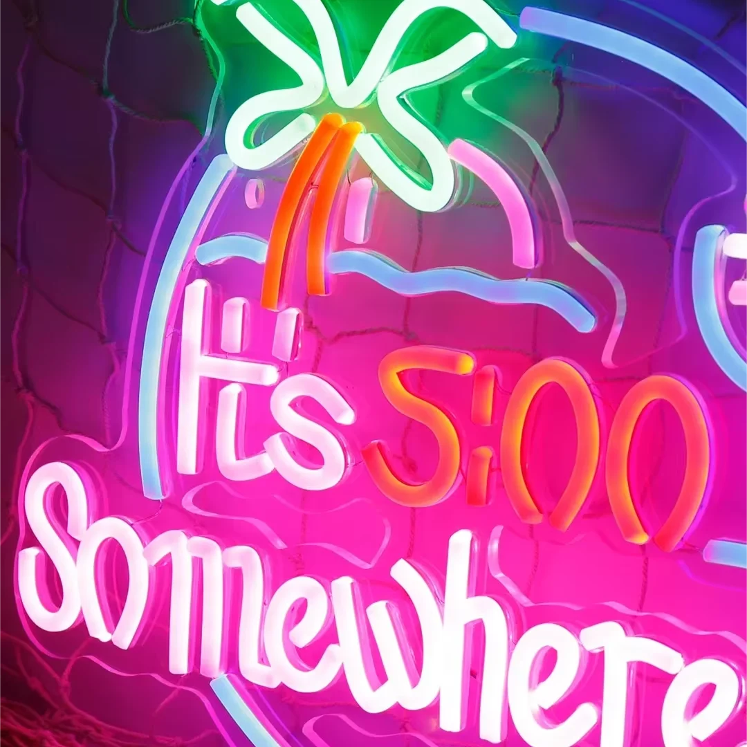 ป้ายไฟนีออน LED ติดผนัง สำหรับตกแต่งภายในและภายนอกอาคาร เหมาะสำหรับโฆษณา ร้านเครื่องดื่ม ร้านค้าในห้างสรรพสินค้า และงานแต่งงาน