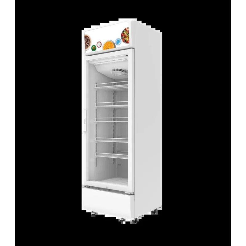 custom.Custom Single-temperature Slim Upright Fridge Refrigerator Cold Drink Freezer Wine Beverage Fridge