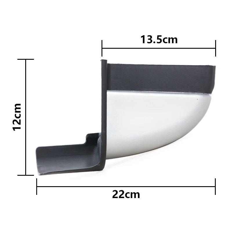 Side End Step Cap For NISSAN Navara D23 NP300 2015 2016 2017 2018 RUNNING BOARD Top Plug Accessories Replacement Parts