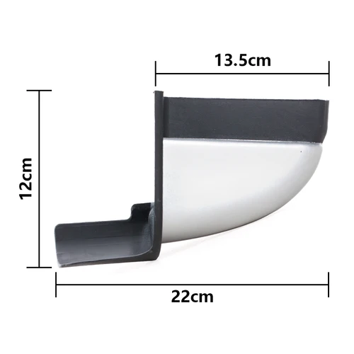 Imagen 2 del producto Tapa de paso de extremo lateral para NISSAN Navara D23 NP300 2015 2016 2017 2018 tablero de carreras accesorios de enchufe superior piezas de repuesto