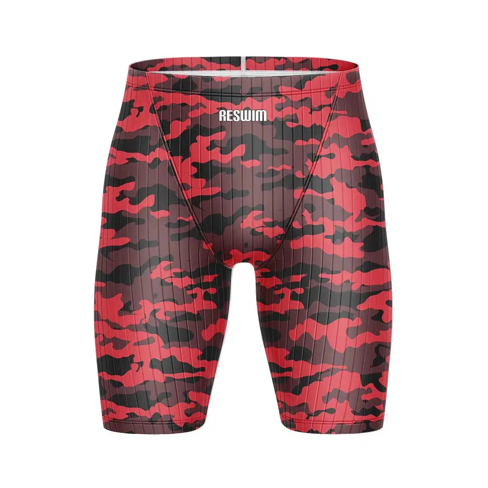 Bañador con estampado para hombre, traje de baño corto de entrenamiento atlético, mallas de playa, pantalones de surf y buceo