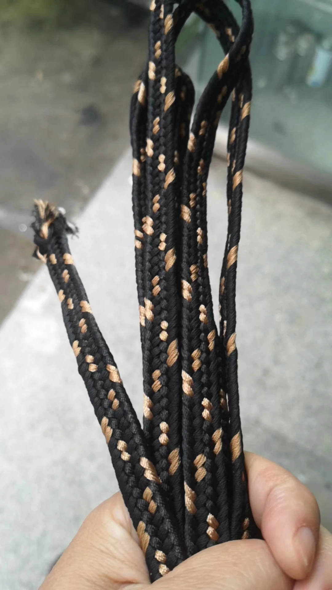 3m السيف المناسب اكسسوارات ساجيو مقبض جلد الغزال حبل حزام التفاف ل اليابانية ليدو تانتو كاتانا Uchikatana #2