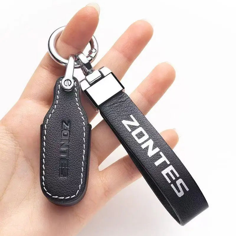 

Кожаный чехол для ключей мотоцикла для Zontes Kiden GK350 125 м 150 м 150D 368E 368g 368D 368m 350D 350m ZT350-D, чехол для ключей, брелок