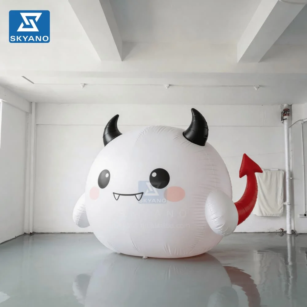 Inflatable Halloween Devil Group Inflatable Devil Air Model Halloween Party Decoration Prop Advertising Air Model