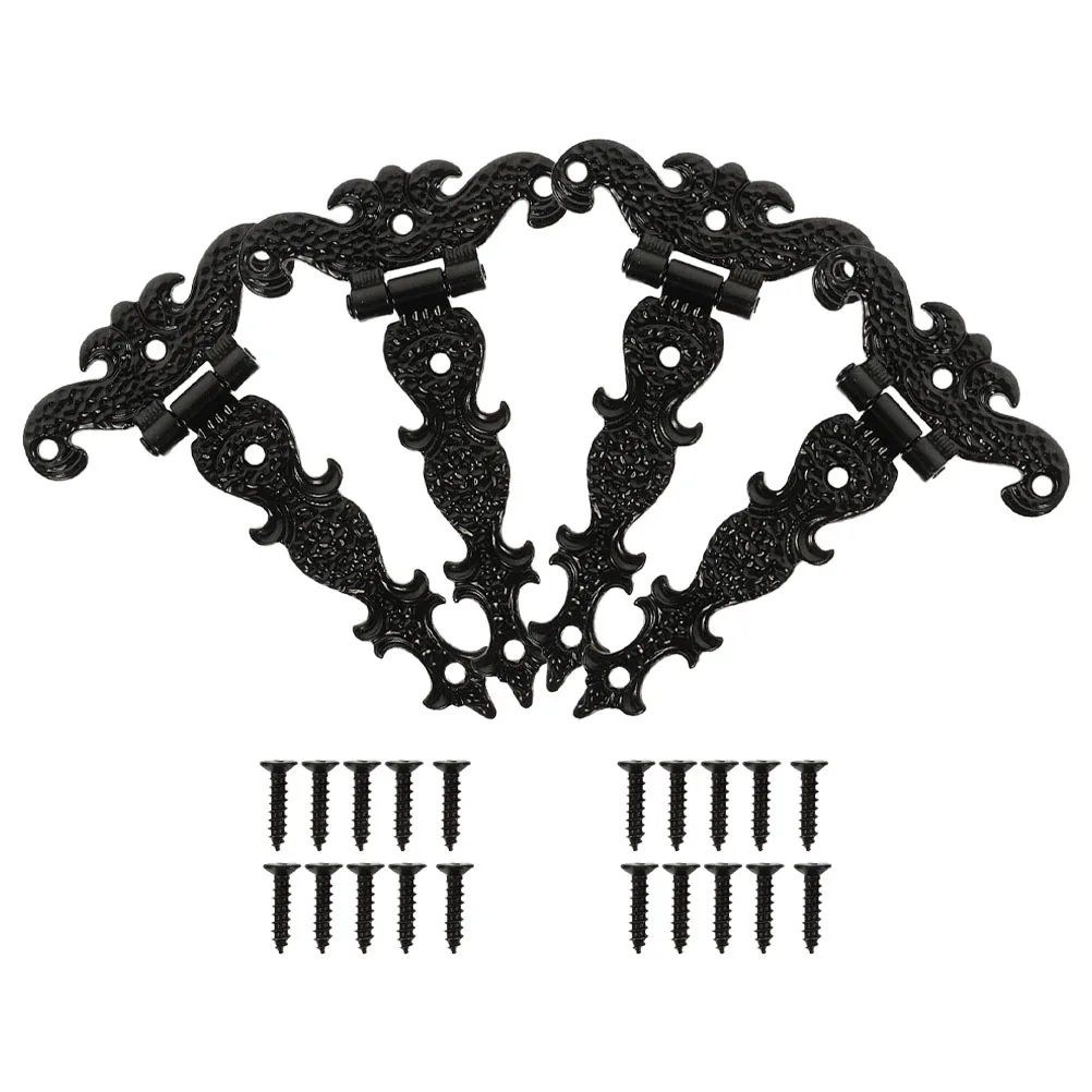 

1 set 1 Set Vintage Style Metal Surface Heavy Duty For Wooden Box Jewelry Case Cabinet Door Replacement Small Decorative