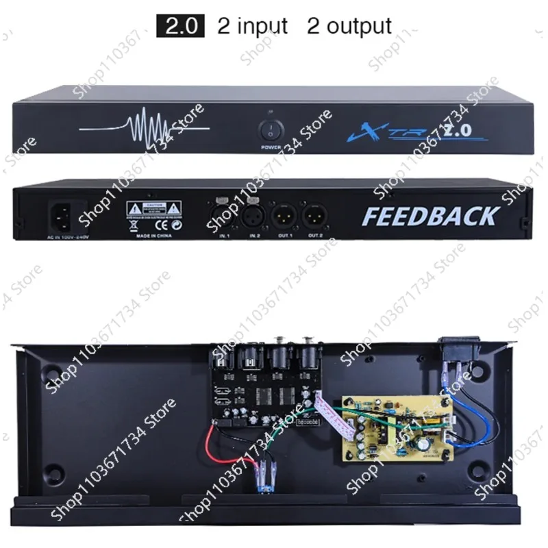 Supresor XTR 2.0 XTR 4.0 XTR 6.0 Procesador Profesional Altavoz Audio