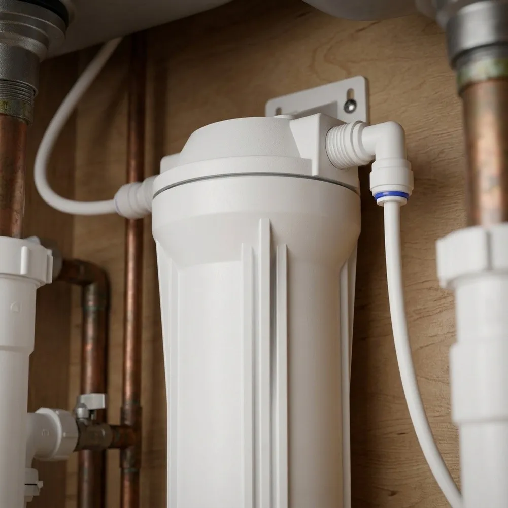 RO Filter Housing For 10 Inch Size for For 1/4 inch to 2.5 inch Port Standard Compatibility with Most For Reverse Osmosis Units