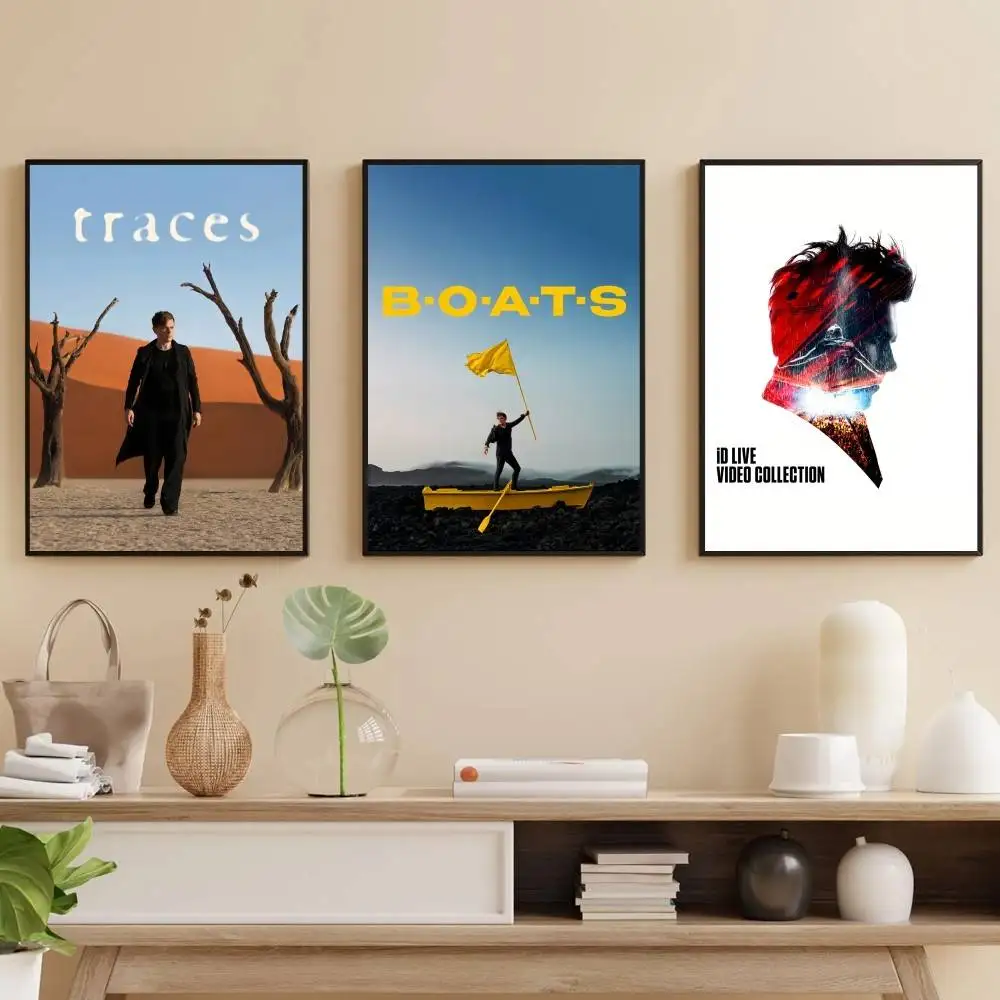 

M-Michael Patrick Kelly Poster Self-adhesive Art Waterproof Paper Sticker Coffee House Bar Room