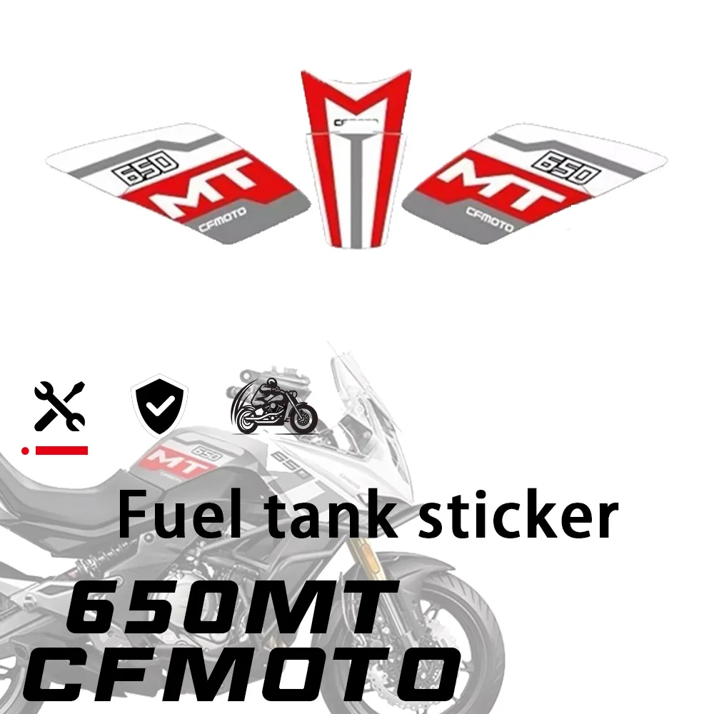 

Для CFMOTO 650MT наклейка на топливный бак, наклейка из рыбьей кости, наклейка, цветное украшение, выдвижной принт 650mt mt 650MT
