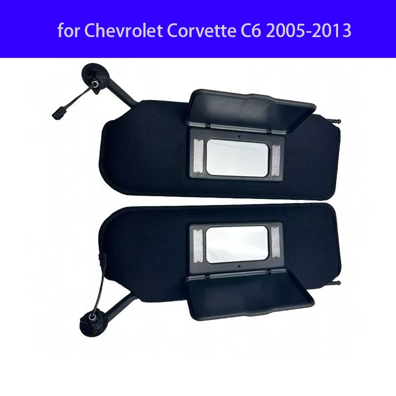 

Sun visors for Chevrolet Corvette C6 05-13 models, for both the driver and passenger sides.