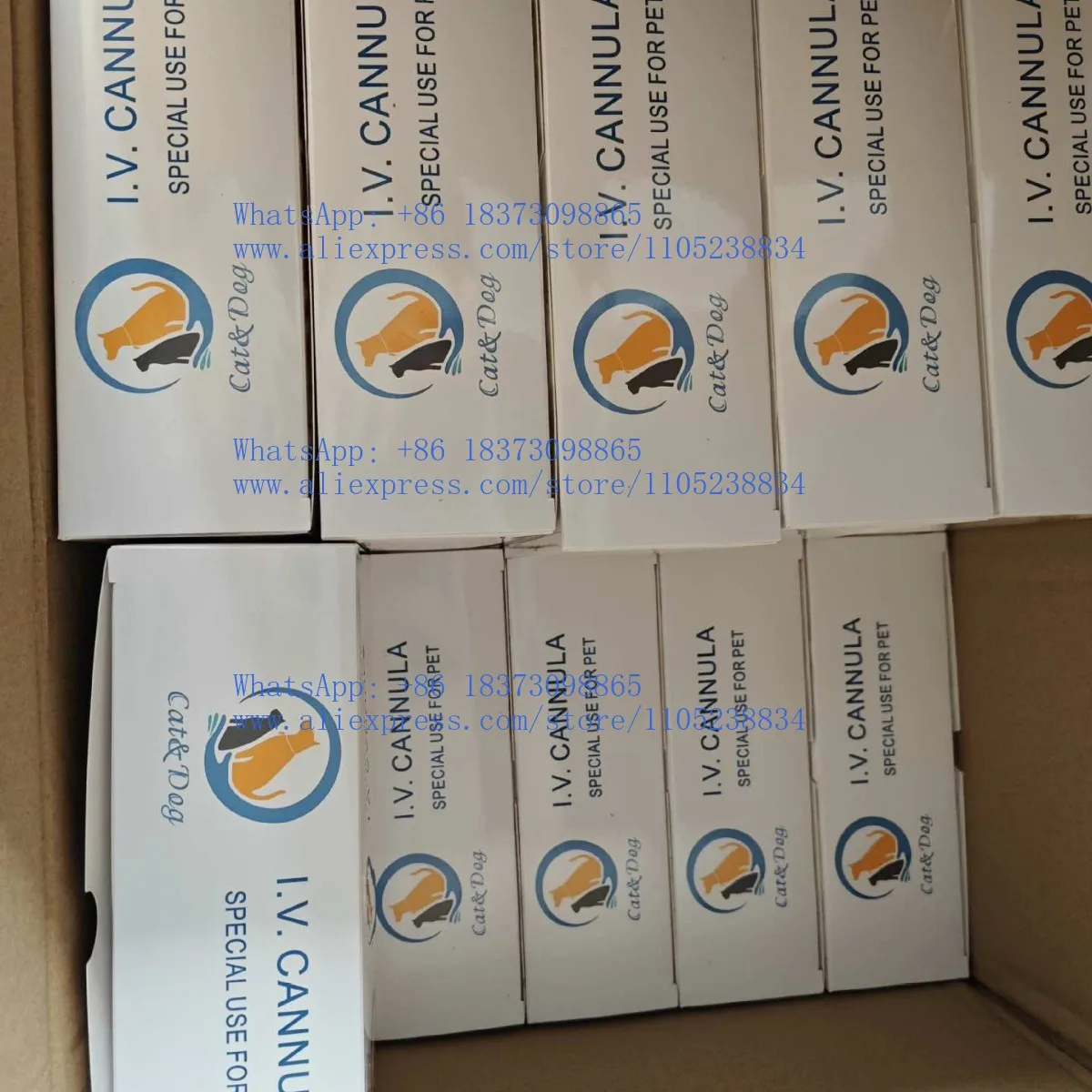 Pet dog cat and dog infusion retention needle 22G24G26G butterfly wing indwelling needle for veterinary animals