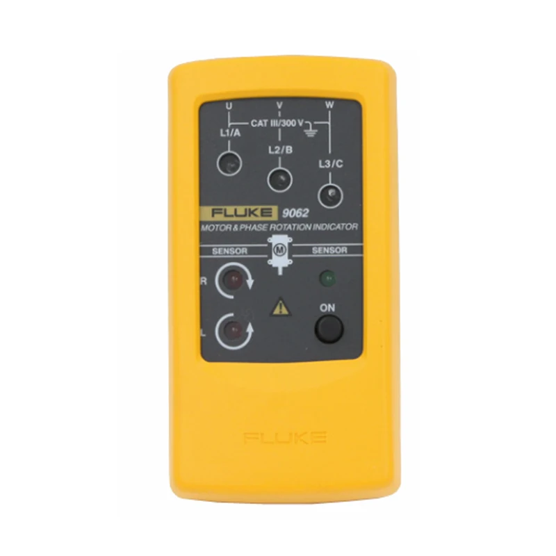 Fluke 9062 F9062 With Soft Case Motor And Three Phase Rotation Indicator Tester 400V