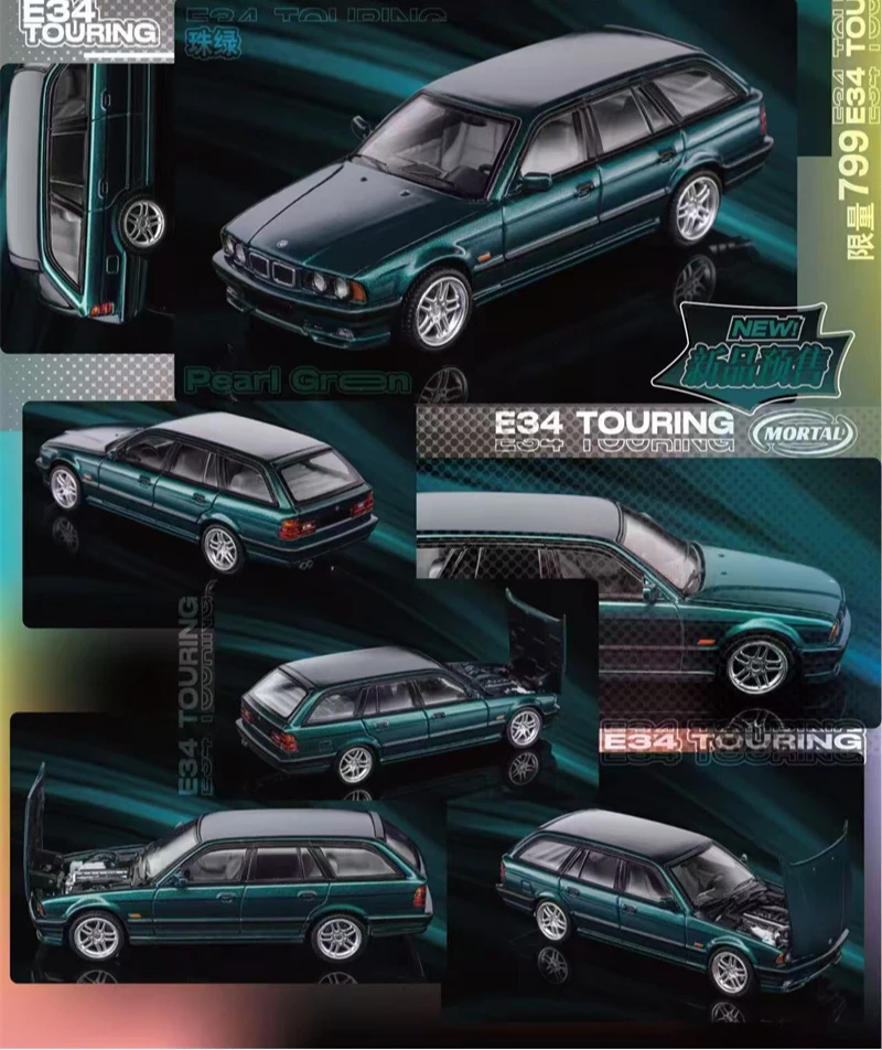 Mortal 1:64 E34 TOURING limited799 Diecast Model Car