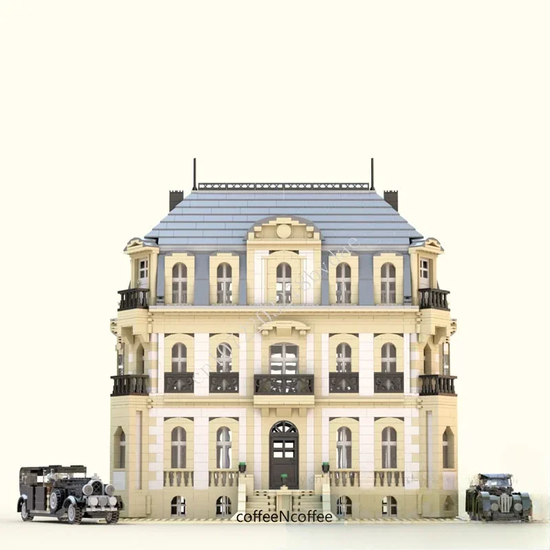 4621PCS Château Saint-Jean MOC Creative street view Model Building Blocks Architecture DIY Education Assembly Model Toys Gifts