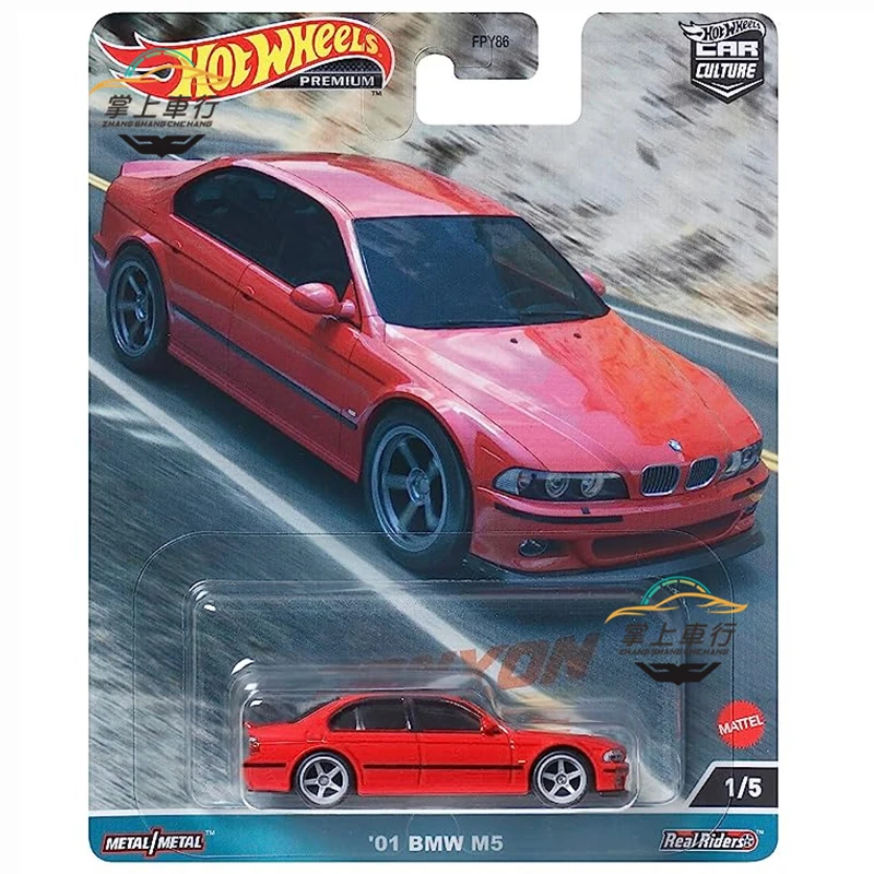 Hot Wheels Premium Car Culture Canyon Warriors BENZ 500 E/01 BMW M5/PORSCHE 944/FORD SIERRA  1/64 Die-cast Model Cars FPY86