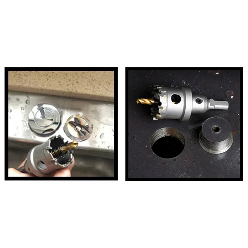 

A43F-7PC 3-крайный открывалка для отверстий из нержавеющей стали с титановым сплавом, толстая стальная пластина, железная пластина, дырокол, металлическая бита