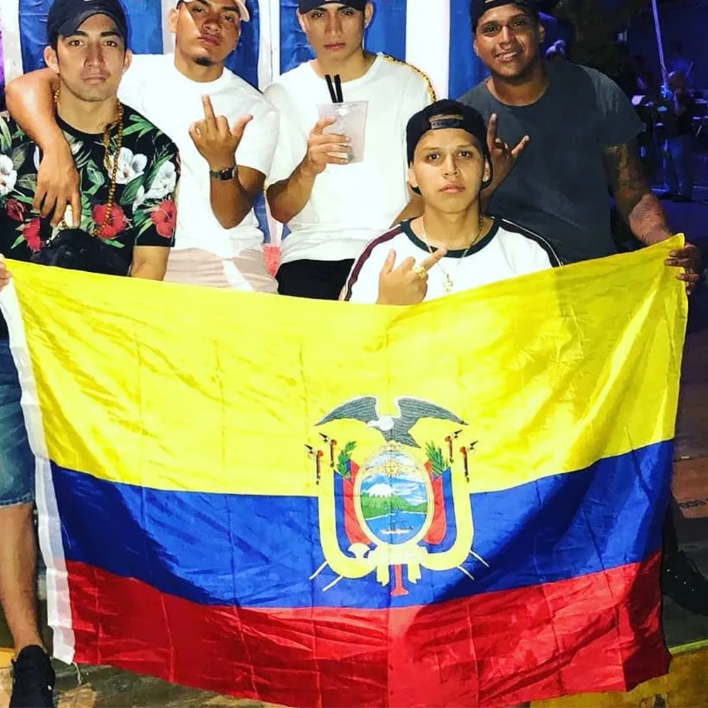 Ecuador Flag 90X150… - image