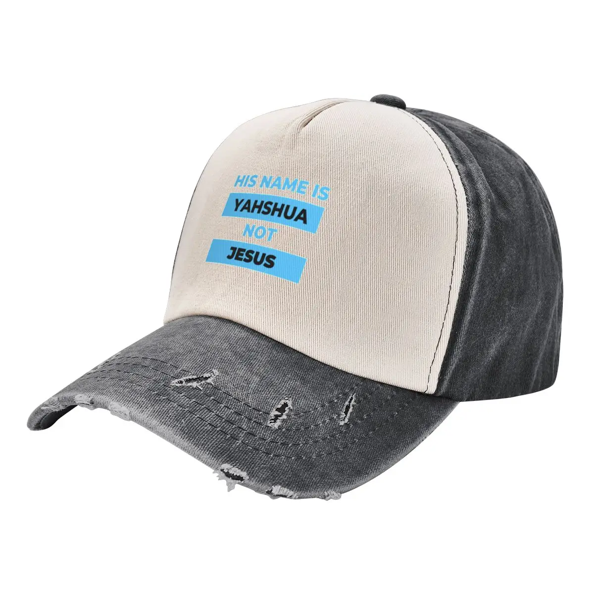 

His Name is Yahshua not Jesus Baseball Cap Sunhat fishing caps man Hat Beach Men's Women's