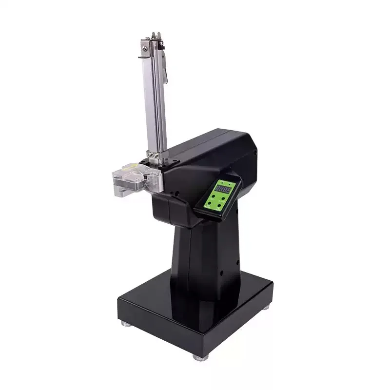 Compact Digital Control Net Bag Clipping Machine Adjustable Staple Interval Easy Operate Mesh Bag Sealing Machine