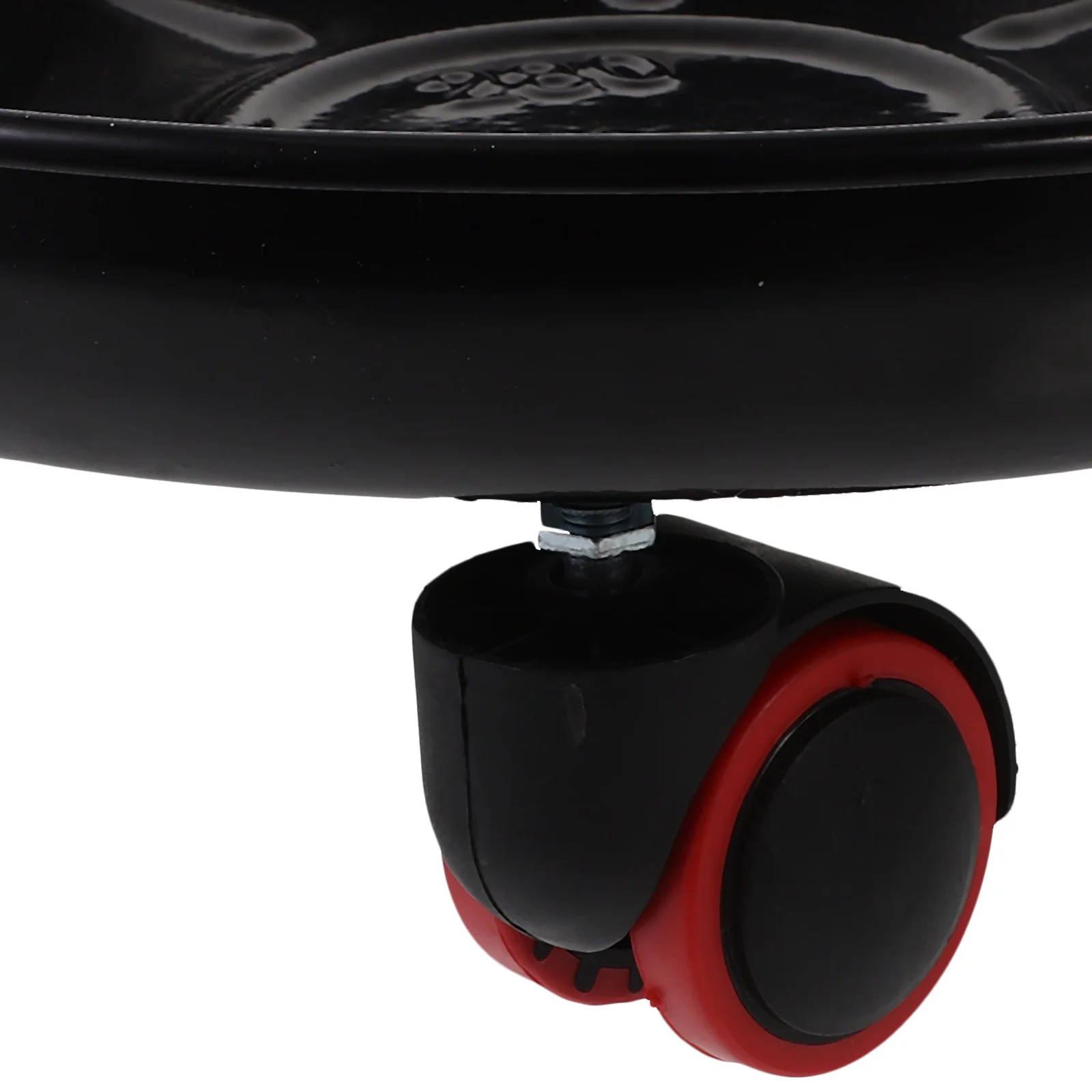 

Flowerpot Base Tray Round Movable Plant Tray With 360-Degree Wheels Plastic Saucer For Indoor Outdoor Gardening Bonsai