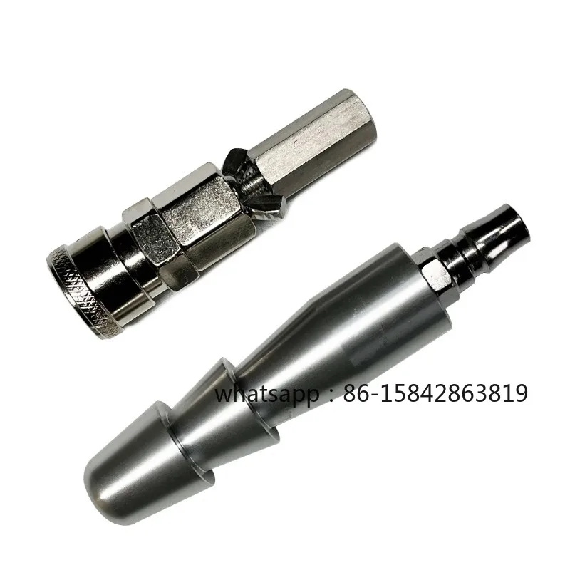Vac U Lock Adapter Aluminum Alloy Quick Air Connector Quick Connector Device for Reciprocating Linear Actuator