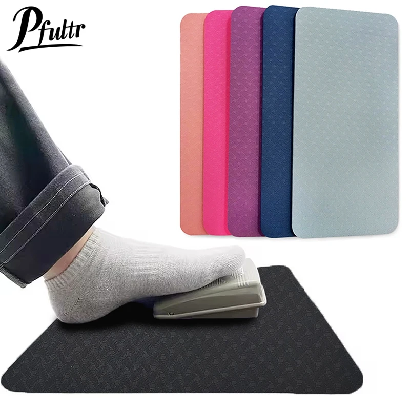 Sewing Machine Foot Pedal Mat Non Slip Reduce Vibration Rubber Sewing Machine Muffling Mat For Home Use