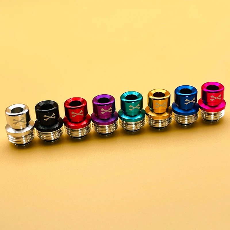 DSX Bone Style BB Drip Tip Aluminum Mouthpiece For SXK Billet BB Boro Tank KBR/Frend Mod/Pulse AIO Vape Accessory