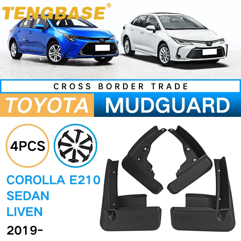 

Car Mud Flaps Front Rear Mudguards For Toyota Corolla E210 Touring Sports Estate 2019 2020 21 2023 Splash Guards Fender Mudflaps